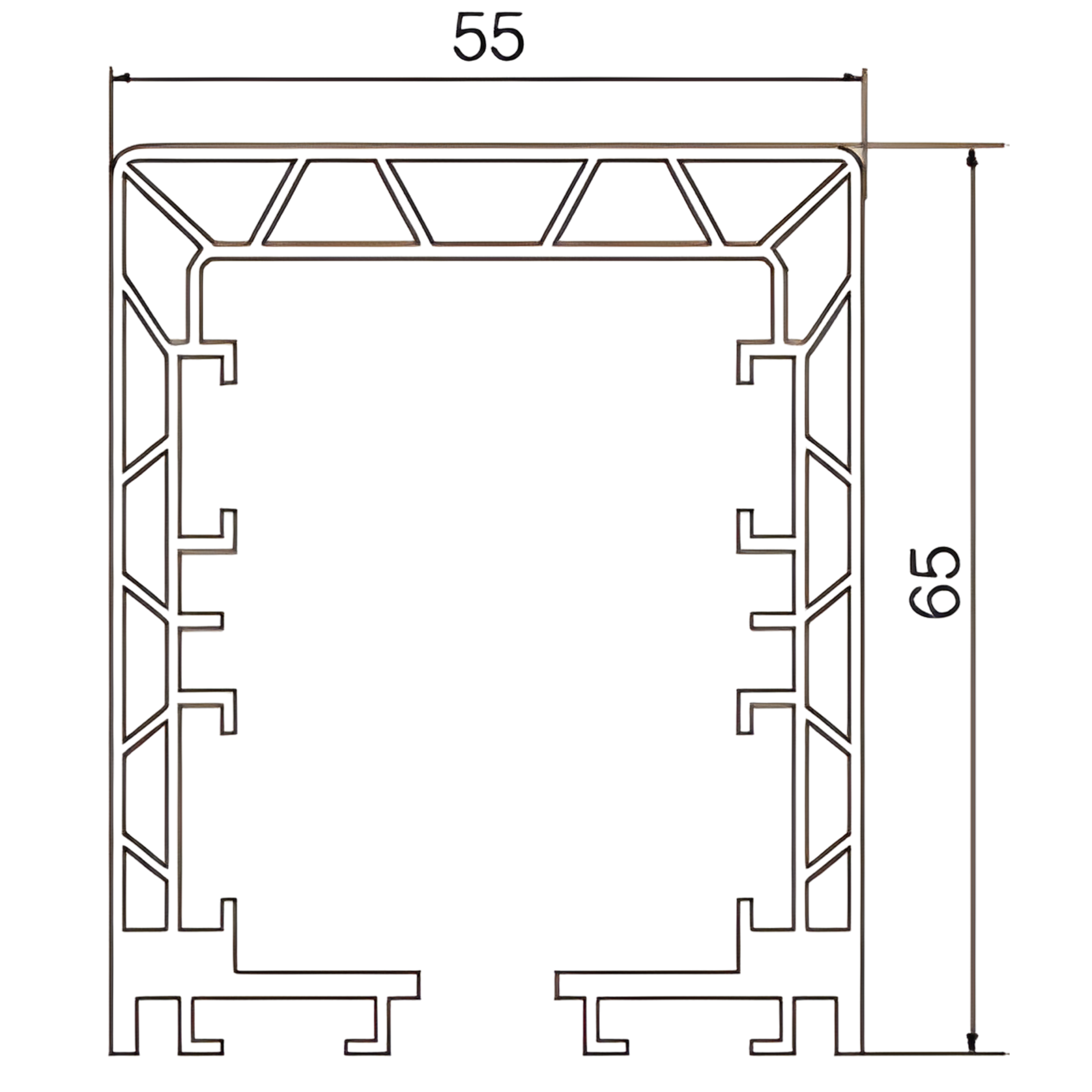 HFP55 cross section